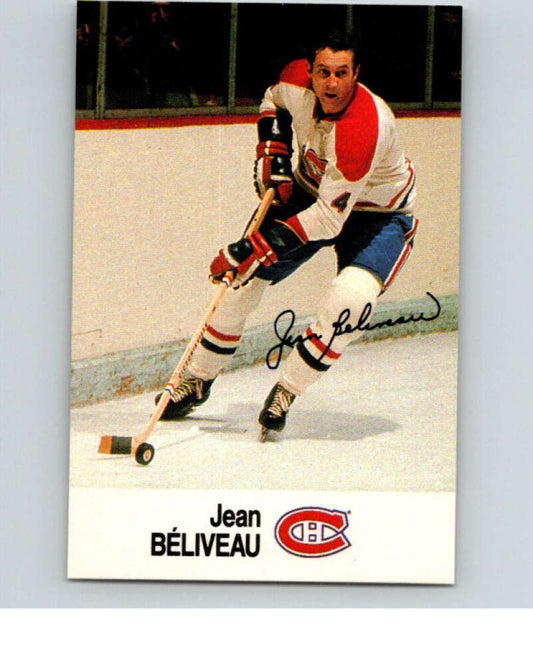 1988-89 Esso All-Stars Hockey Card Jean Beliveau  V75130 Image 1