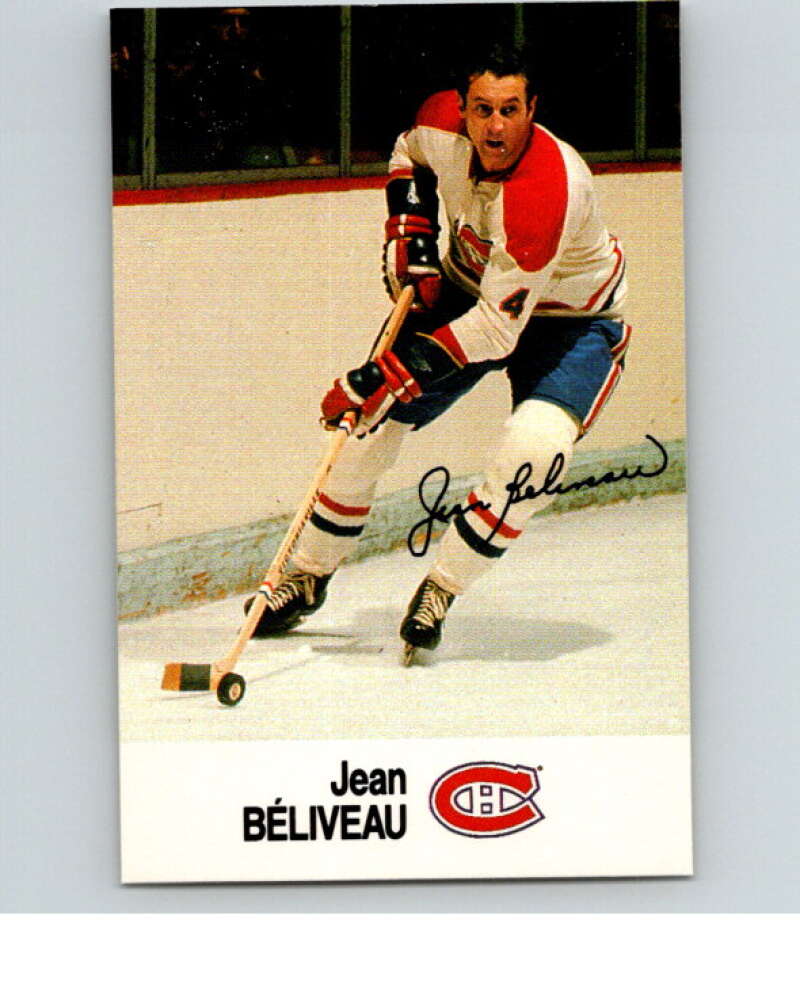 1988-89 Esso All-Stars Hockey Card Jean Beliveau V75131 Image 1