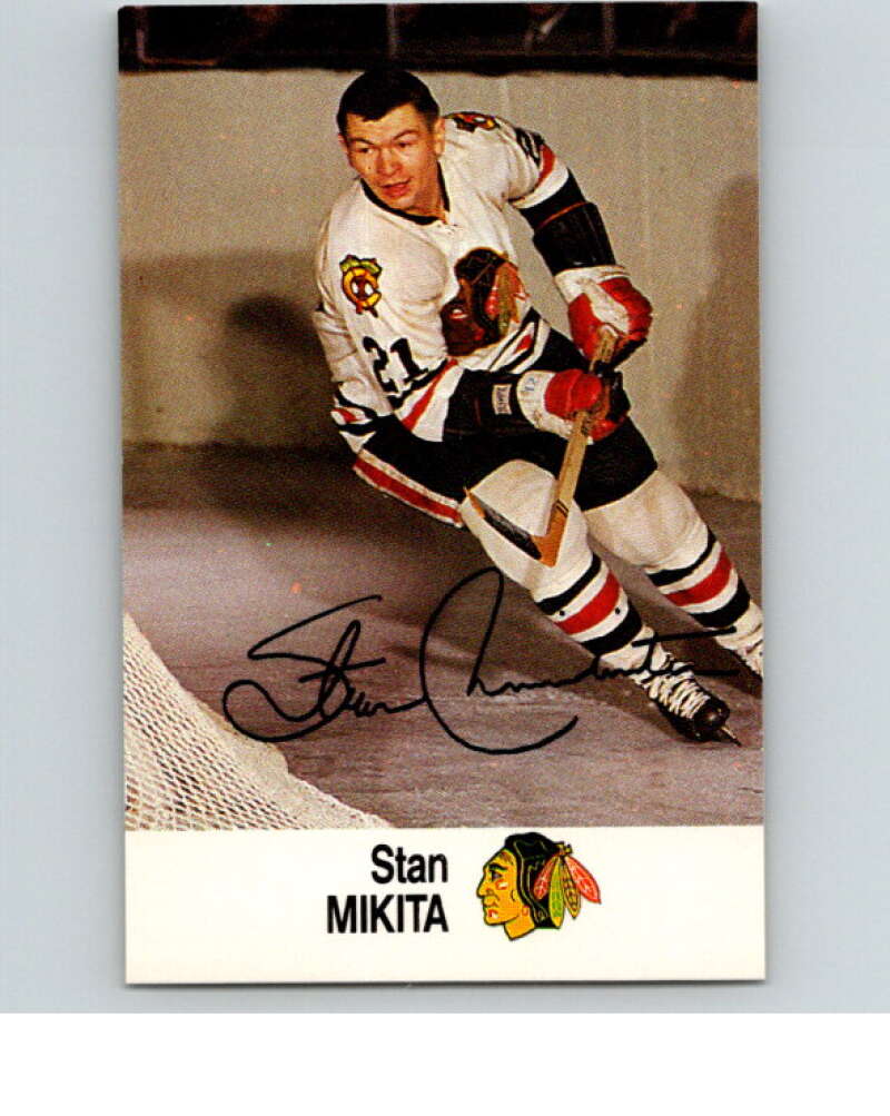 1988-89 Esso All-Stars Hockey Card Stan Mikita V75138 Image 1
