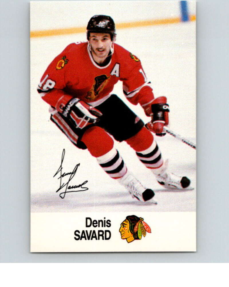1988-89 Esso All-Stars Hockey Card Denis Savard V75142 Image 1