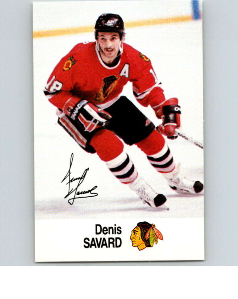 1988-89 Esso All-Stars Hockey Card Denis Savard V75143 Image 1