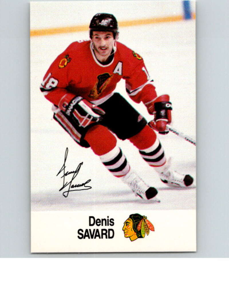 1988-89 Esso All-Stars Hockey Card Denis Savard V75146 Image 1