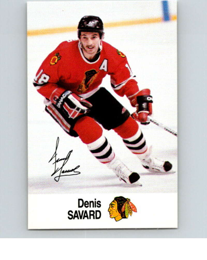 1988-89 Esso All-Stars Hockey Card Denis Savard V75147 Image 1