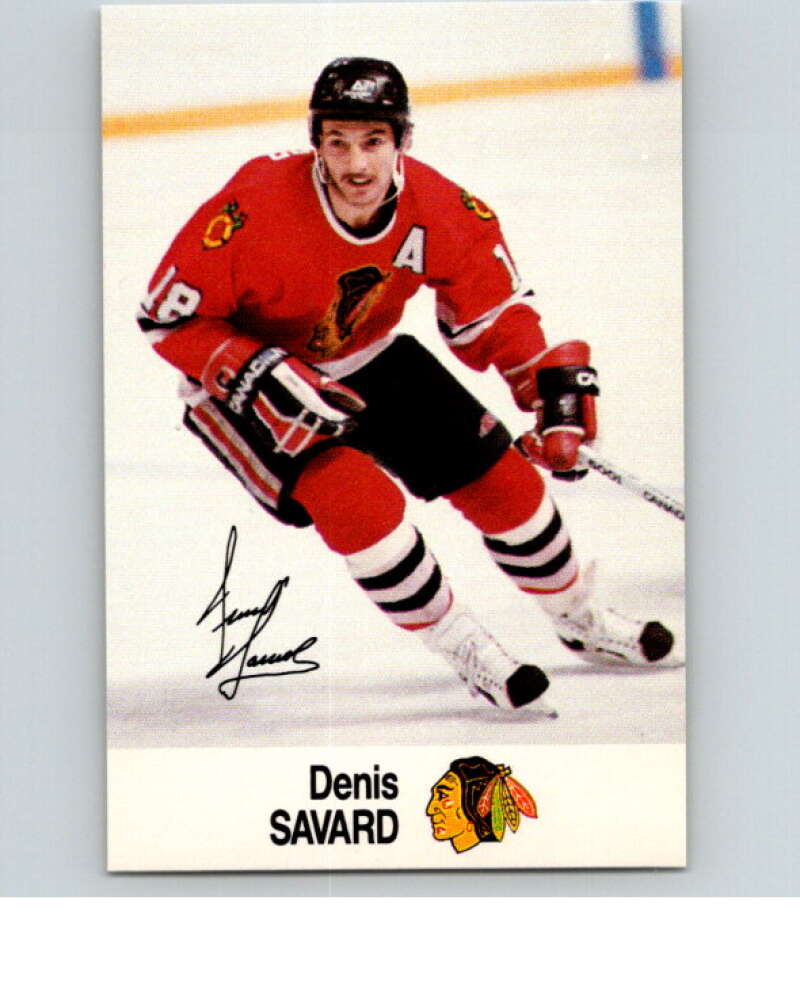 1988-89 Esso All-Stars Hockey Card Denis Savard V75148 Image 1