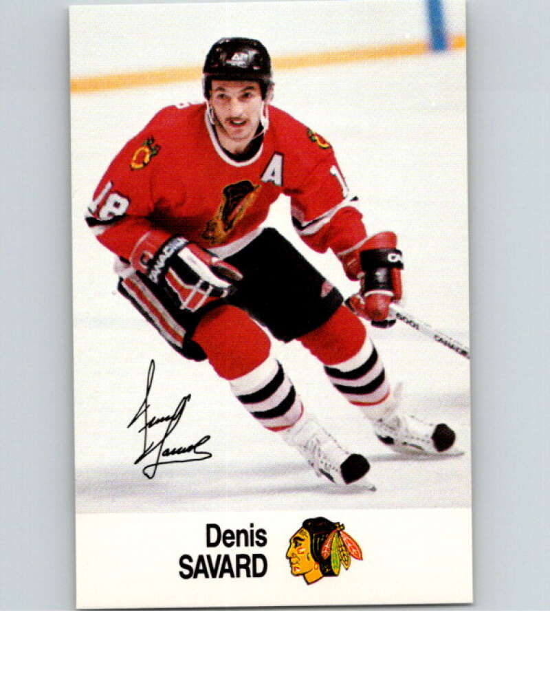 1988-89 Esso All-Stars Hockey Card Denis Savard V75150 Image 1