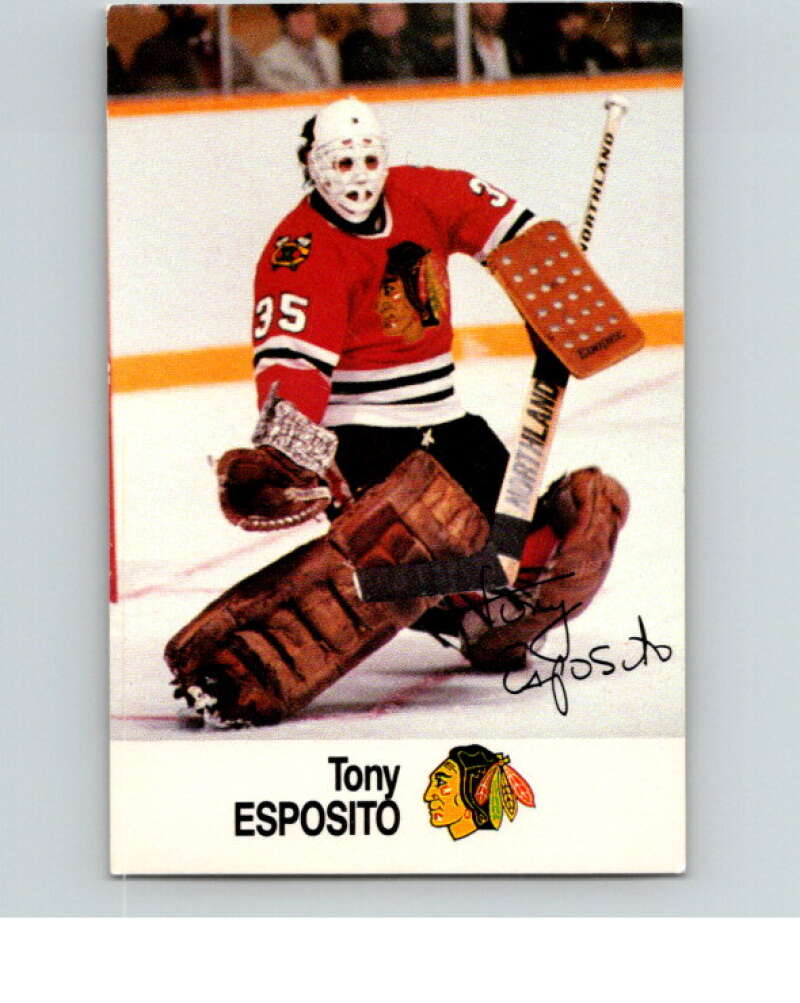 1988-89 Esso All-Stars Hockey Card Tony Esposito V75152 Image 1