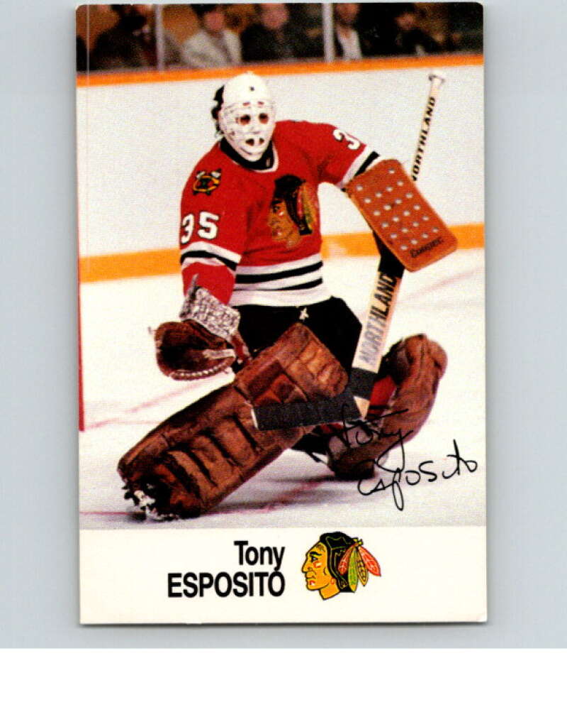 1988-89 Esso All-Stars Hockey Card Tony Esposito V75153 Image 1