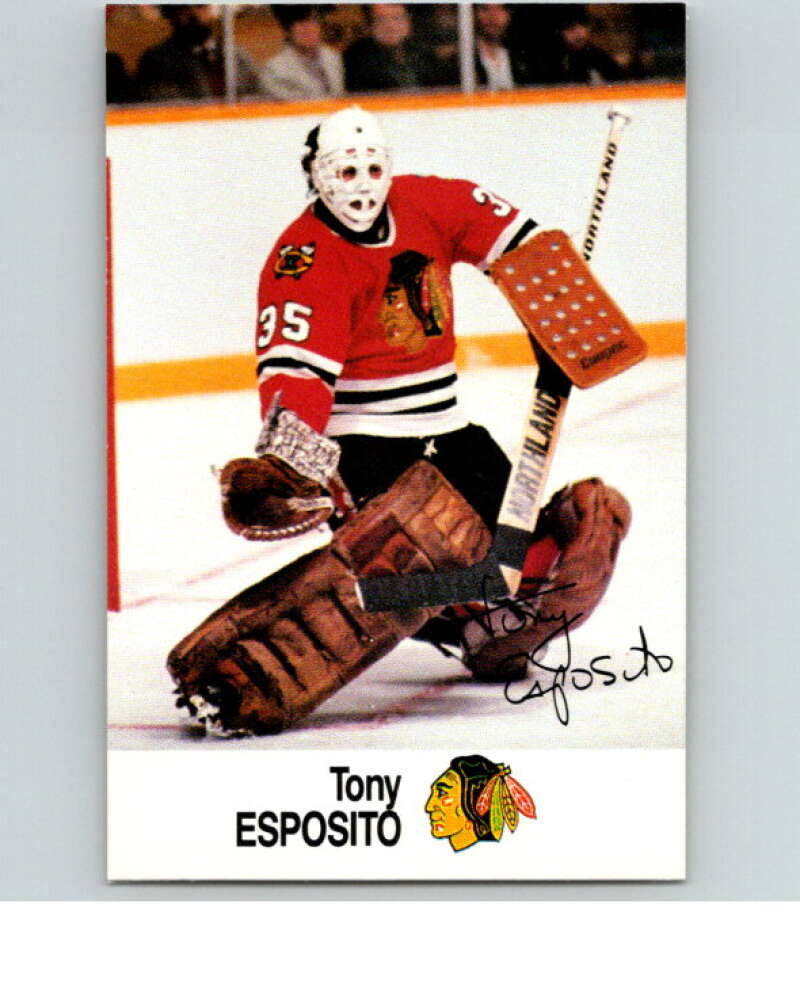 1988-89 Esso All-Stars Hockey Card Tony Esposito V75154 Image 1