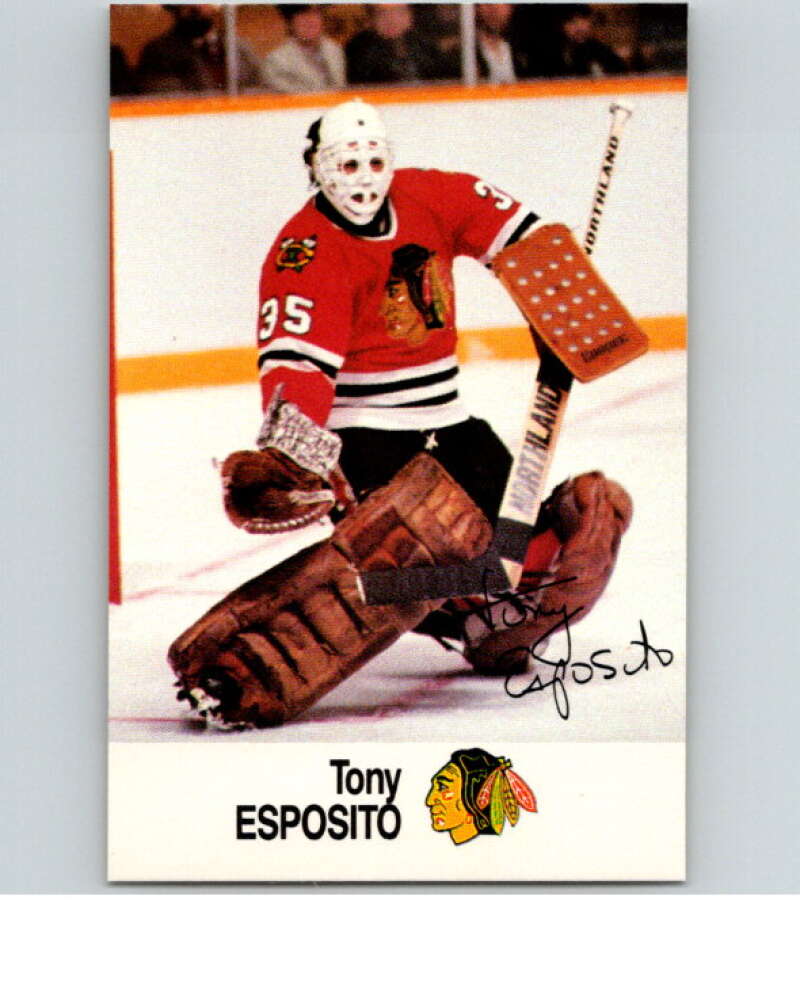 1988-89 Esso All-Stars Hockey Card Tony Esposito V75158 Image 1