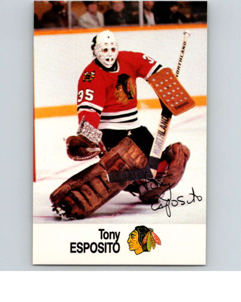 1988-89 Esso All-Stars Hockey Card Tony Esposito V75163 Image 1