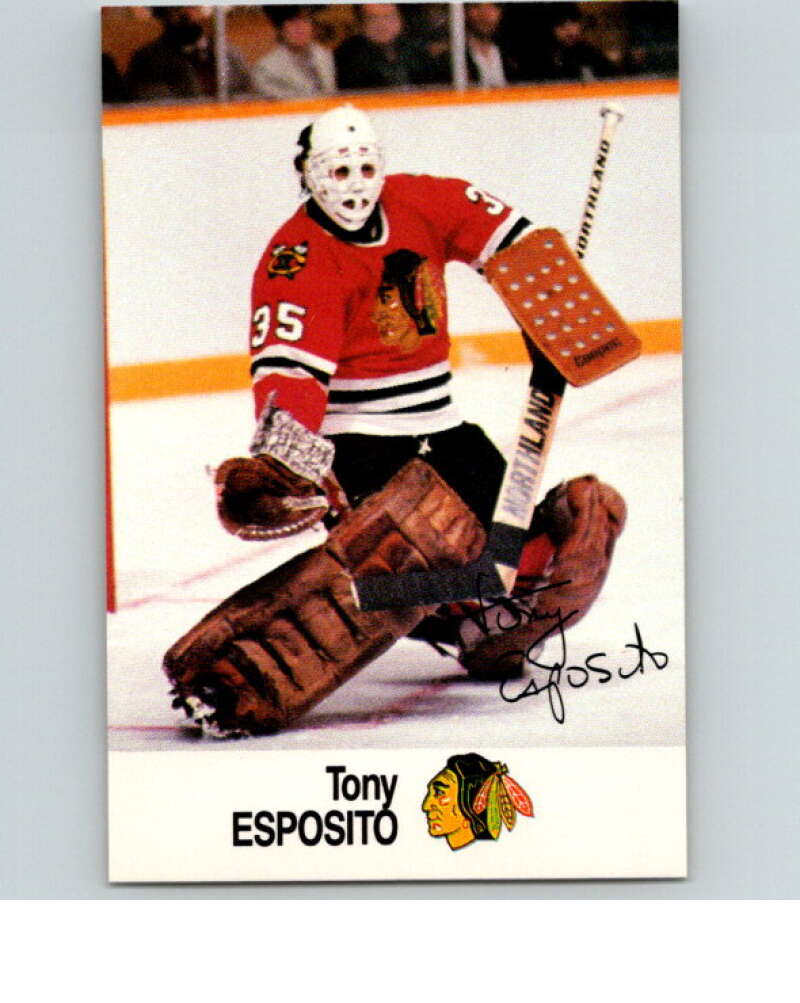 1988-89 Esso All-Stars Hockey Card Tony Esposito V75164 Image 1