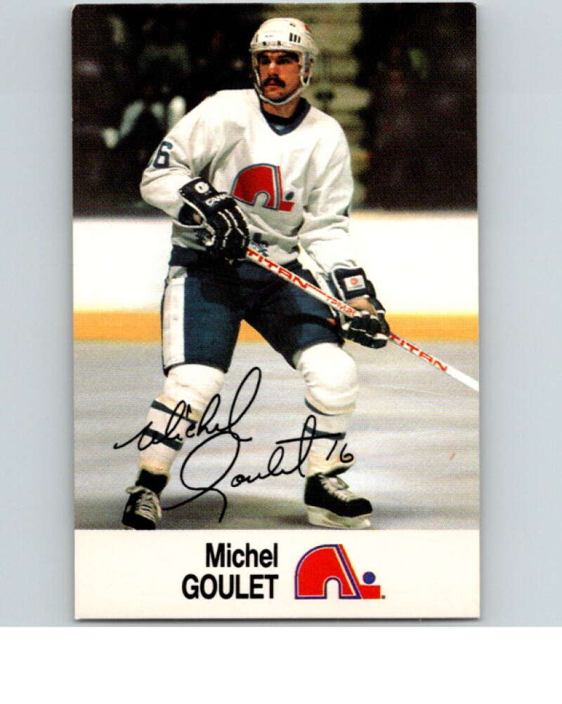 1988-89 Esso All-Stars Hockey Card Michel Goulet V75201 Image 1