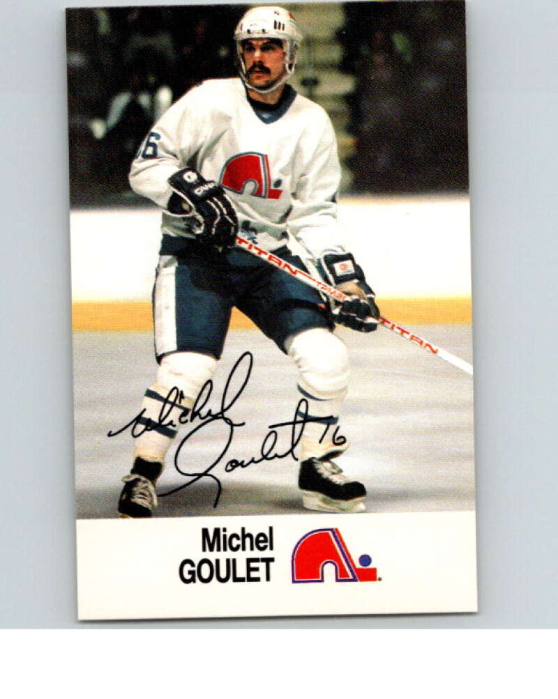 1988-89 Esso All-Stars Hockey Card Michel Goulet V75205 Image 1