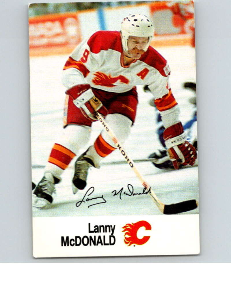 1988-89 Esso All-Stars Hockey Card Lanny McDonald V75214 Image 1