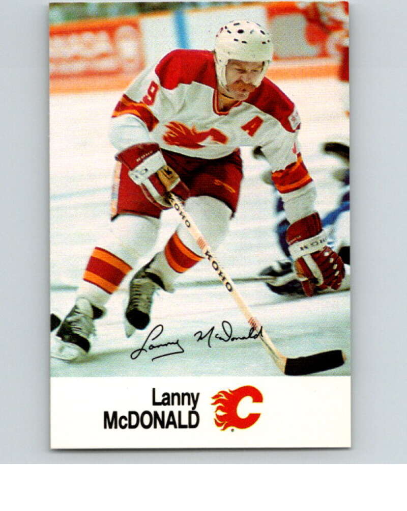 1988-89 Esso All-Stars Hockey Card Lanny McDonald V75215 Image 1