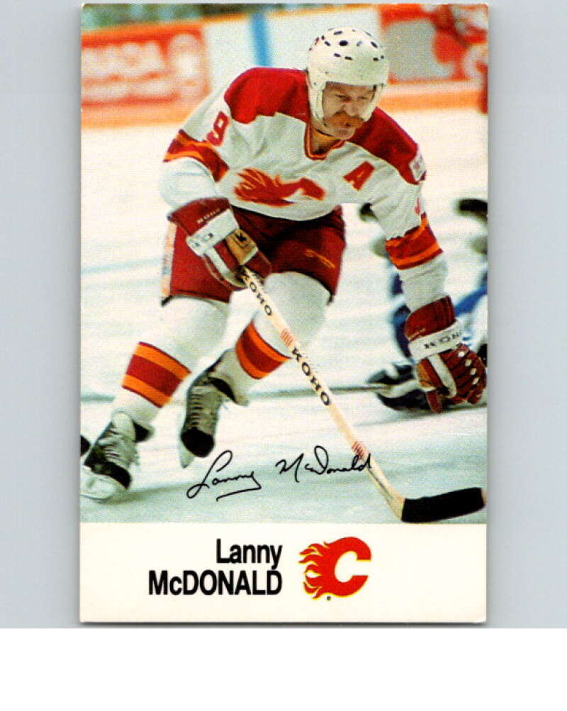 1988-89 Esso All-Stars Hockey Card Lanny McDonald V75216 Image 1
