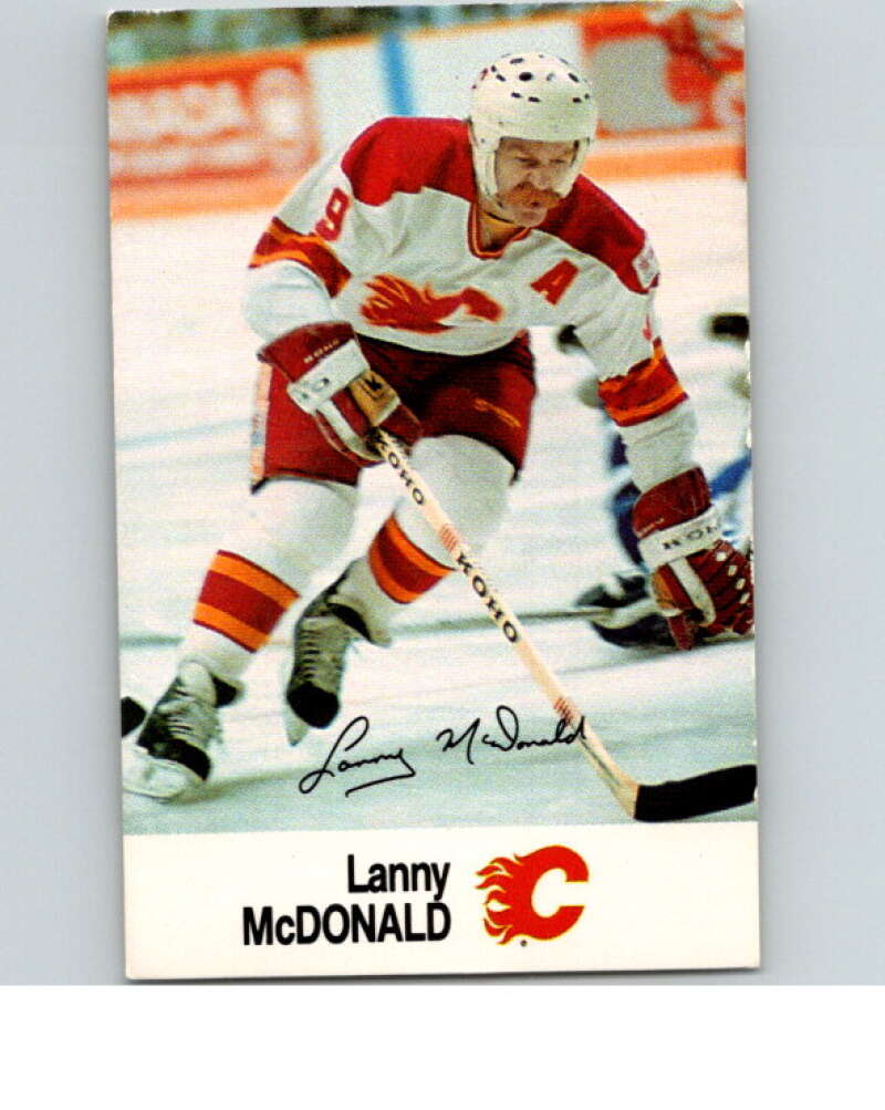 1988-89 Esso All-Stars Hockey Card Lanny McDonald V75217 Image 1