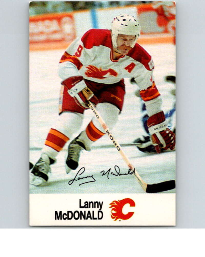 1988-89 Esso All-Stars Hockey Card Lanny McDonald V75218 Image 1
