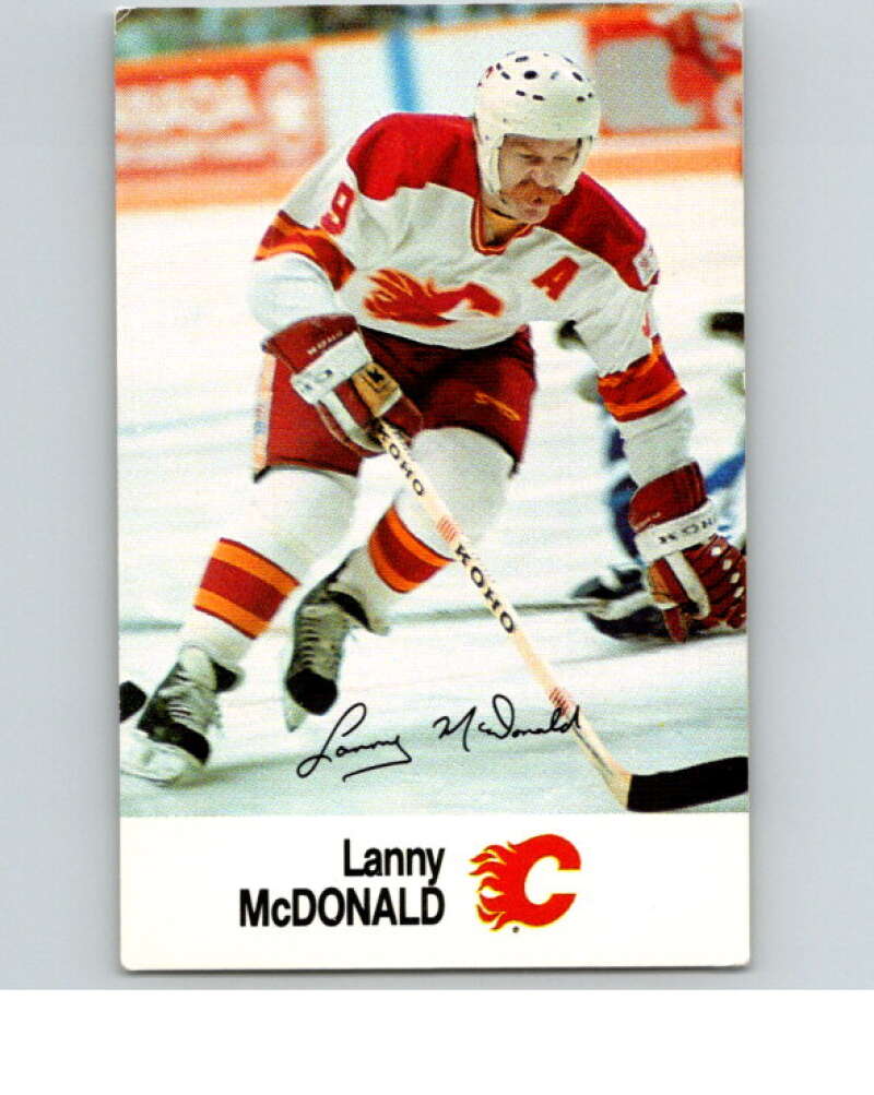 1988-89 Esso All-Stars Hockey Card Lanny McDonald V75219 Image 1