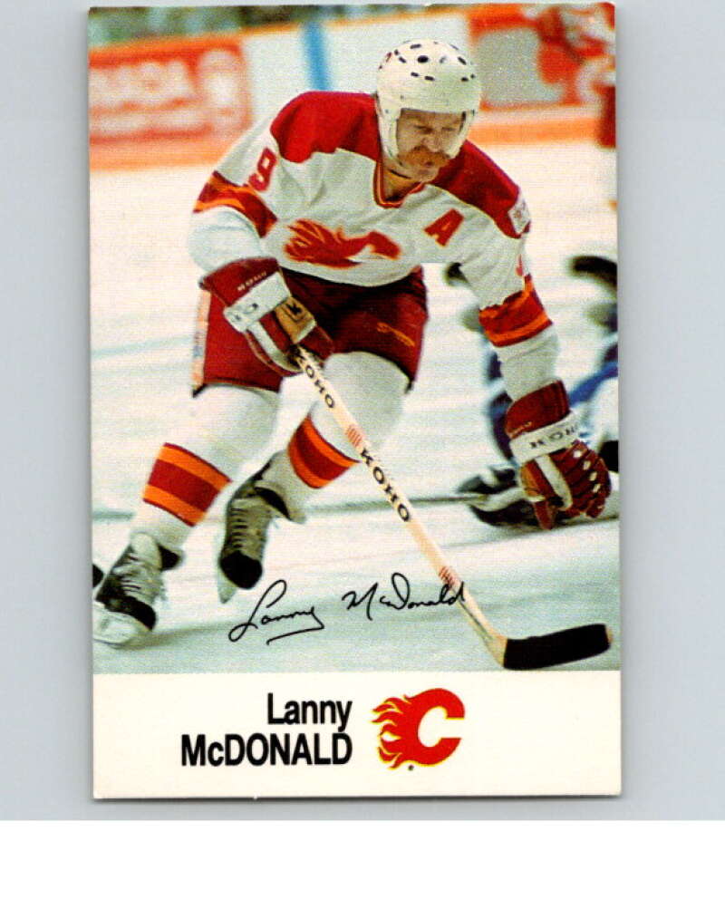 1988-89 Esso All-Stars Hockey Card Lanny McDonald V75220 Image 1