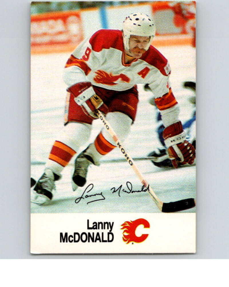 1988-89 Esso All-Stars Hockey Card Lanny McDonald V75221 Image 1