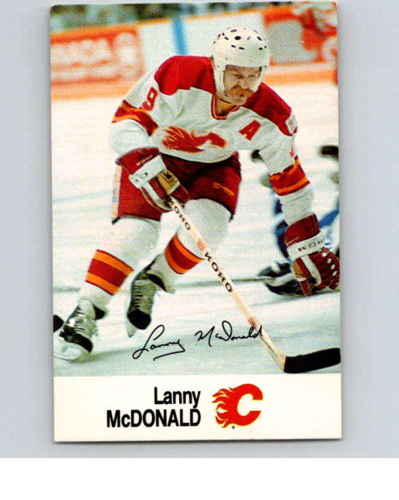 1988-89 Esso All-Stars Hockey Card Lanny McDonald V75222 Image 1