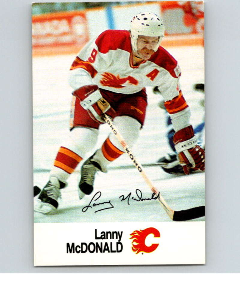 1988-89 Esso All-Stars Hockey Card Lanny McDonald V75223 Image 1