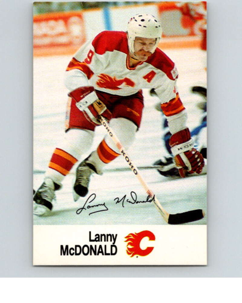 1988-89 Esso All-Stars Hockey Card Lanny McDonald V75224 Image 1