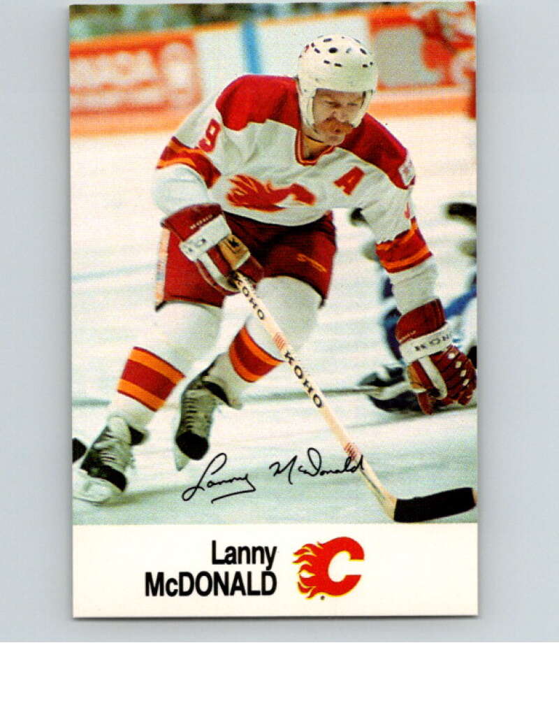 1988-89 Esso All-Stars Hockey Card Lanny McDonald V75225 Image 1