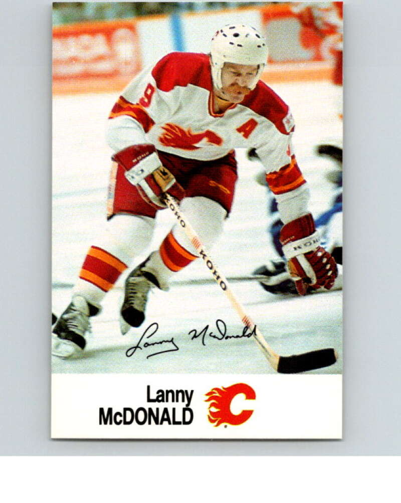 1988-89 Esso All-Stars Hockey Card Lanny McDonald V75228 Image 1