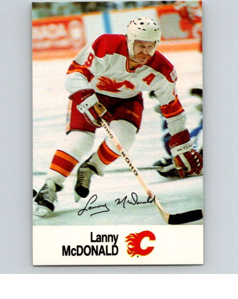 1988-89 Esso All-Stars Hockey Card Lanny McDonald V75230 Image 1