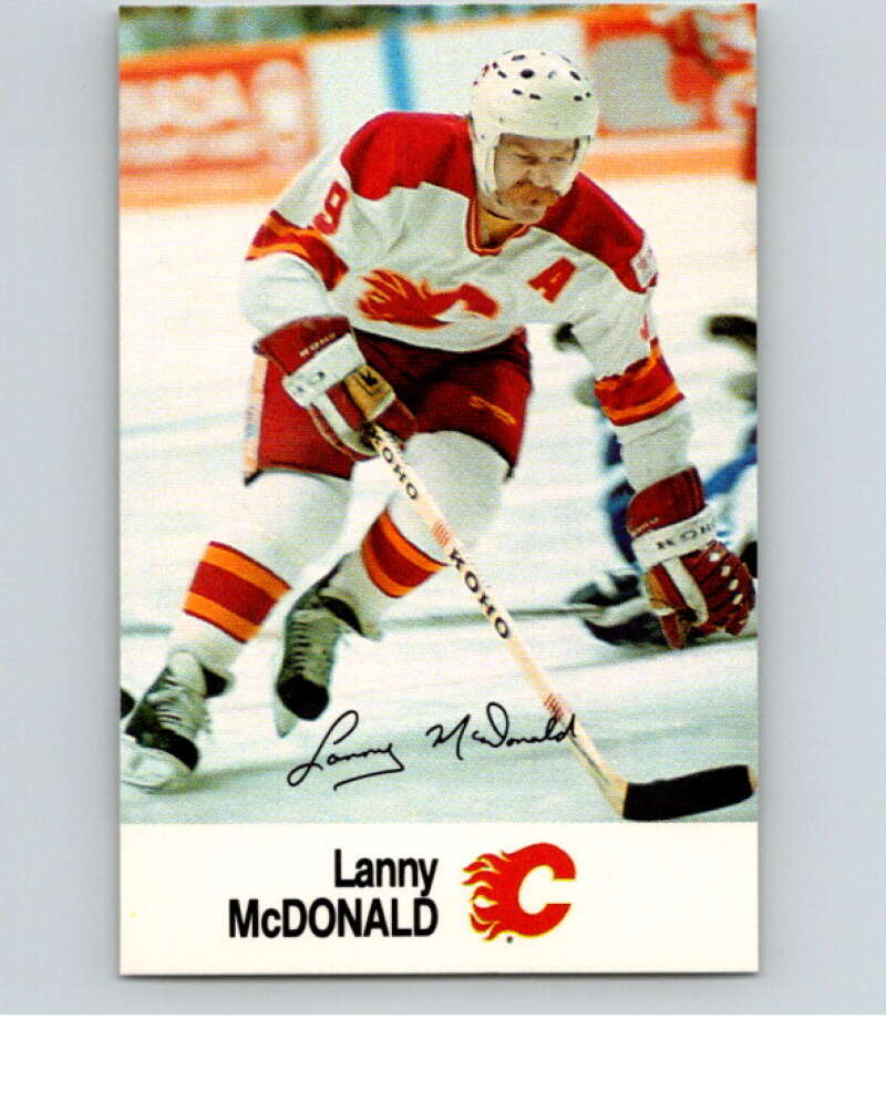 1988-89 Esso All-Stars Hockey Card Lanny McDonald V75231 Image 1