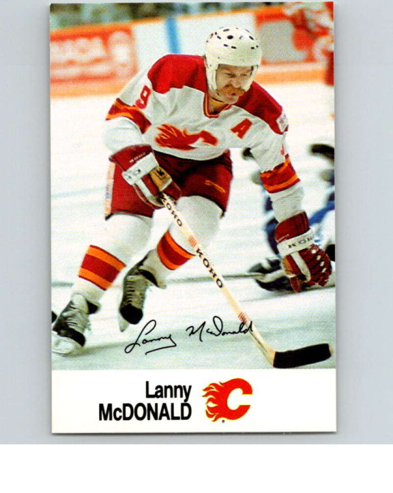 1988-89 Esso All-Stars Hockey Card Lanny McDonald V75232 Image 1