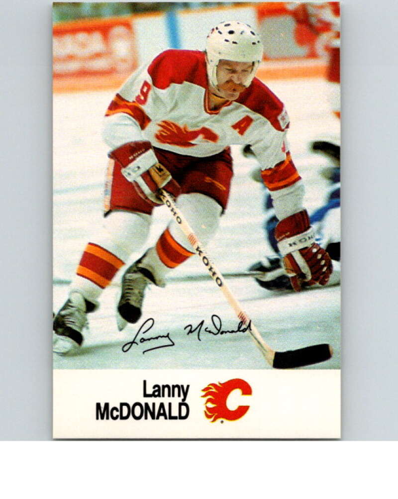 1988-89 Esso All-Stars Hockey Card Lanny McDonald V75233 Image 1