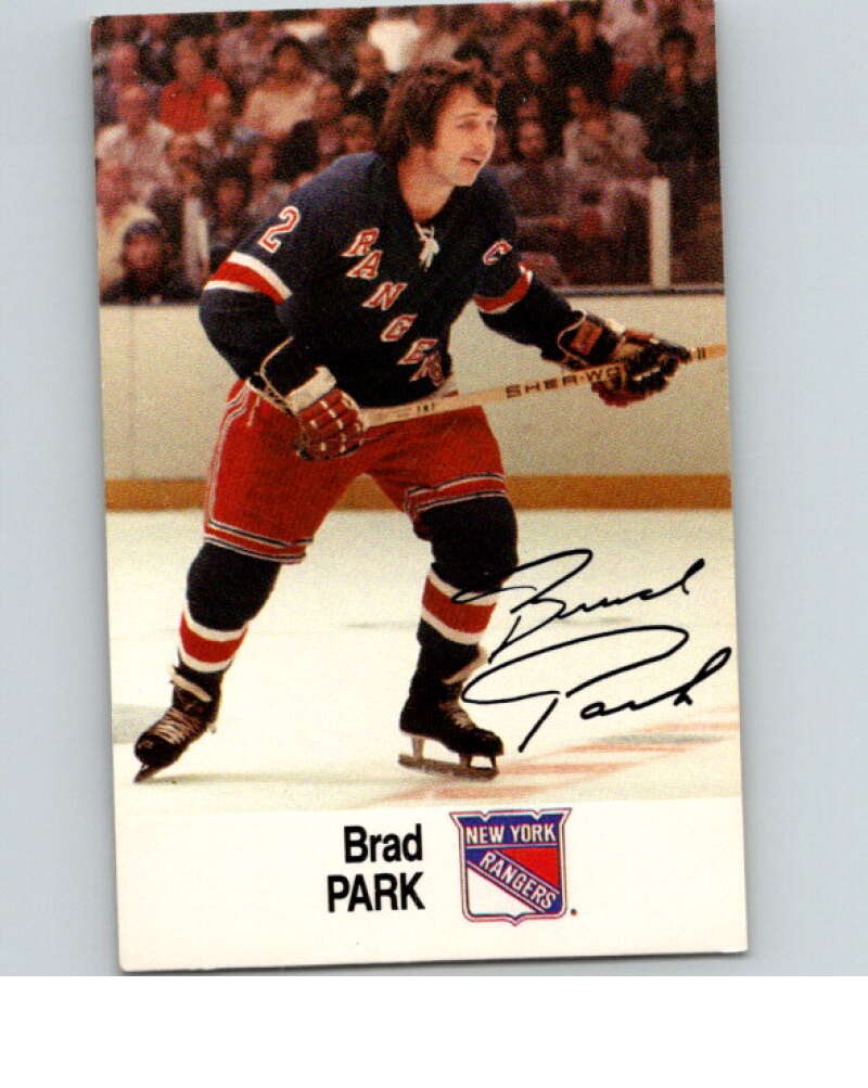 1988-89 Esso All-Stars Hockey Card Brad Park V75235 Image 1