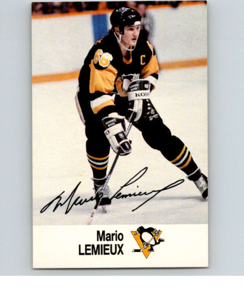 1988-89 Esso All-Stars Hockey Card Mario Lemieux V75261 Image 1