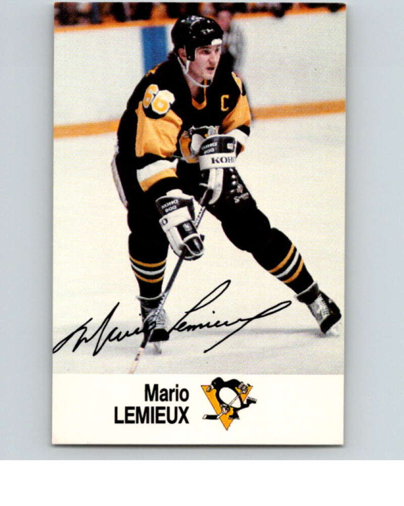 1988-89 Esso All-Stars Hockey Card Mario Lemieux V75264 Image 1