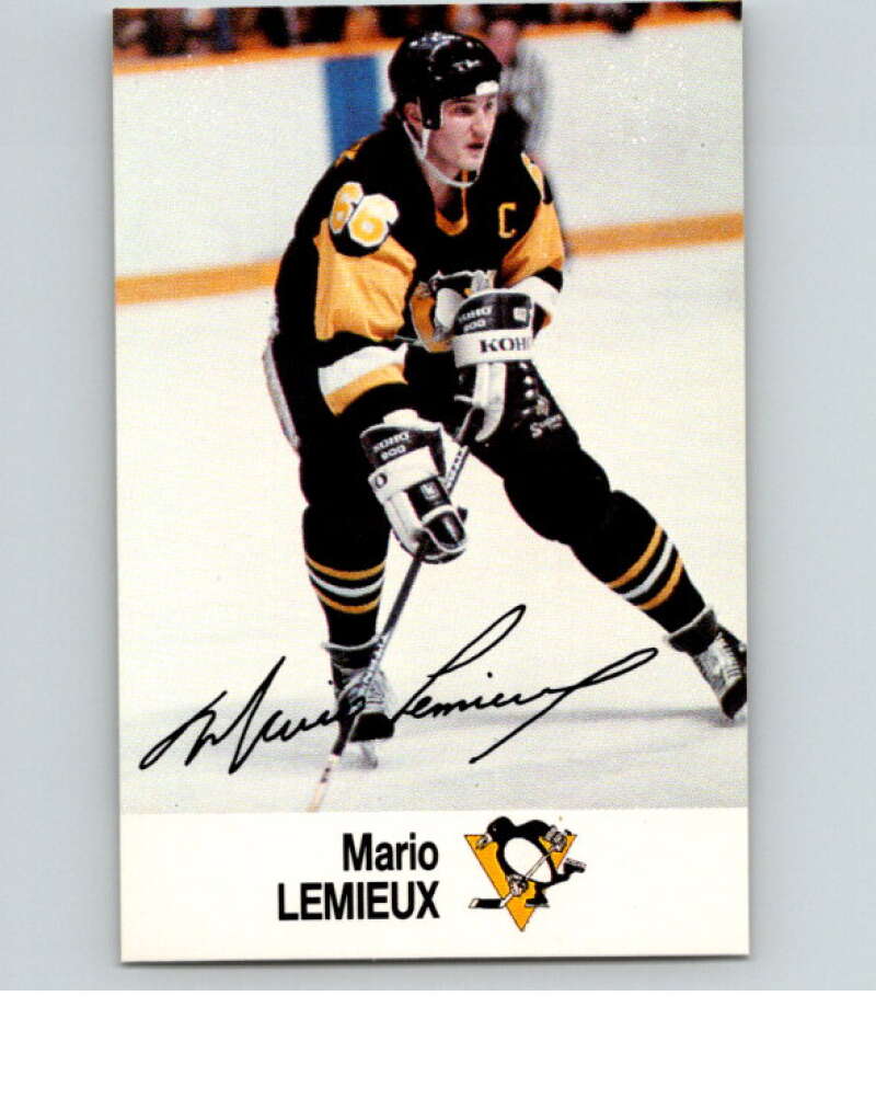1988-89 Esso All-Stars Hockey Card Mario Lemieux V75265 Image 1