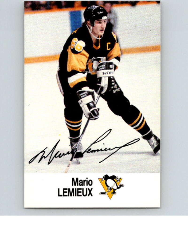 1988-89 Esso All-Stars Hockey Card Mario Lemieux V75266 Image 1