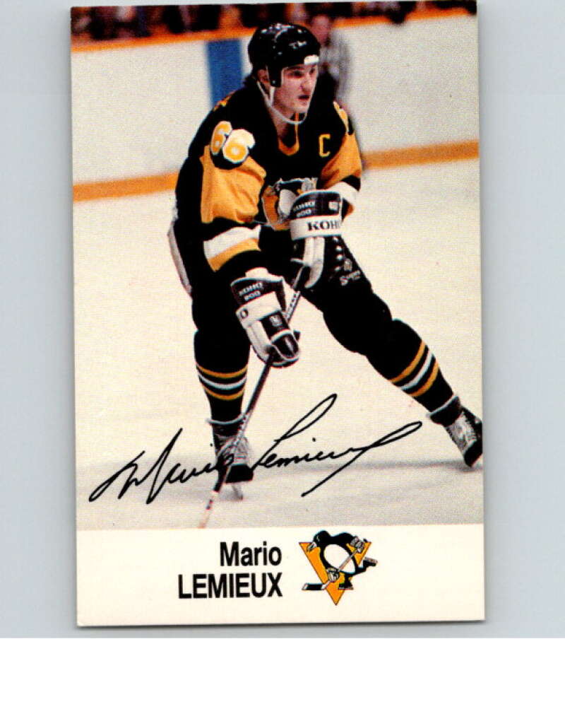 1988-89 Esso All-Stars Hockey Card Mario Lemieux V75268 Image 1