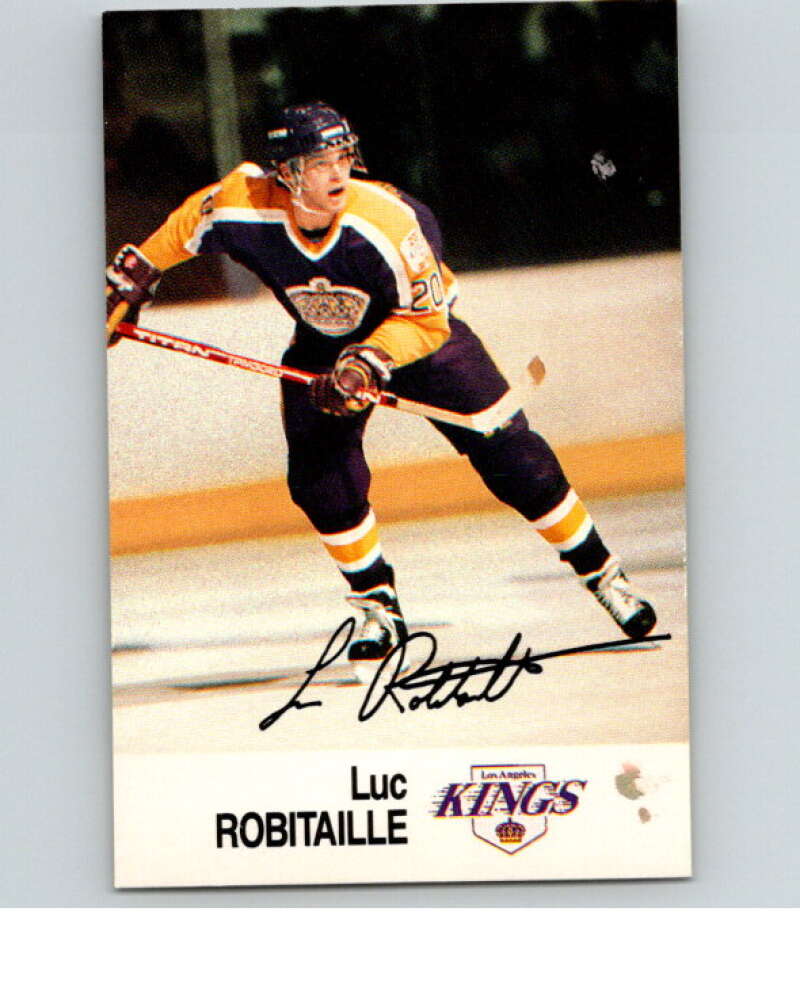 1988-89 Esso All-Stars Hockey Card Luc Robitaille V75308 Image 1