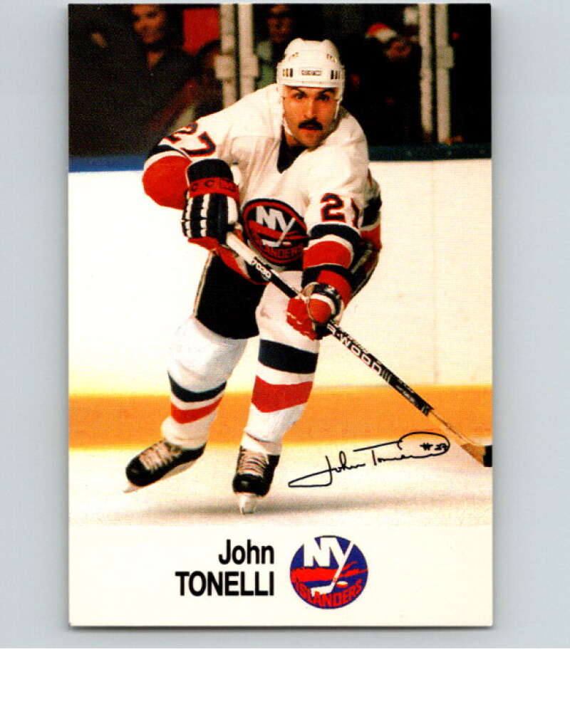 1988-89 Esso All-Stars Hockey Card John Tonelli V75400 Image 1