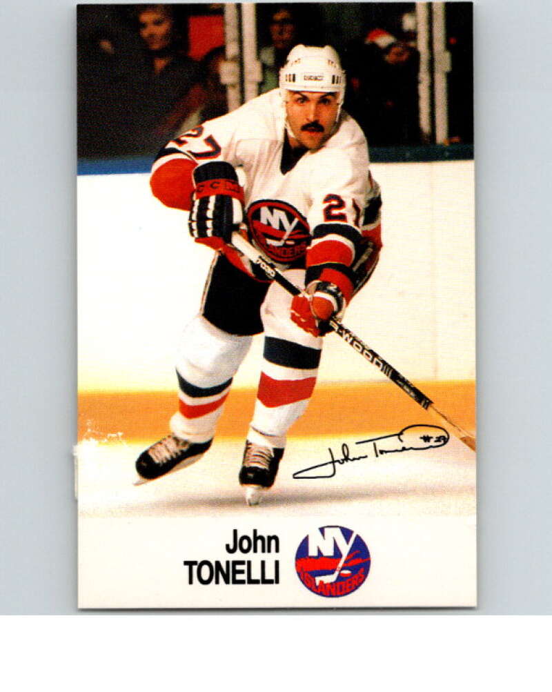 1988-89 Esso All-Stars Hockey Card John Tonelli V75403 Image 1