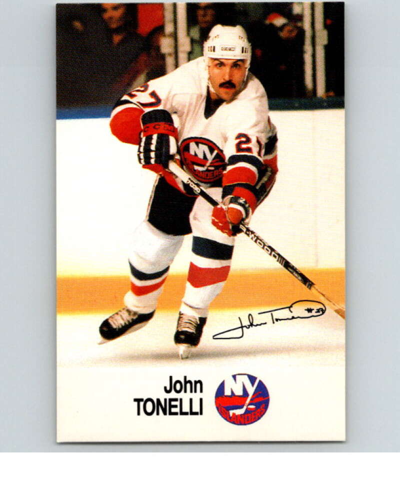 1988-89 Esso All-Stars Hockey Card John Tonelli V75405 Image 1