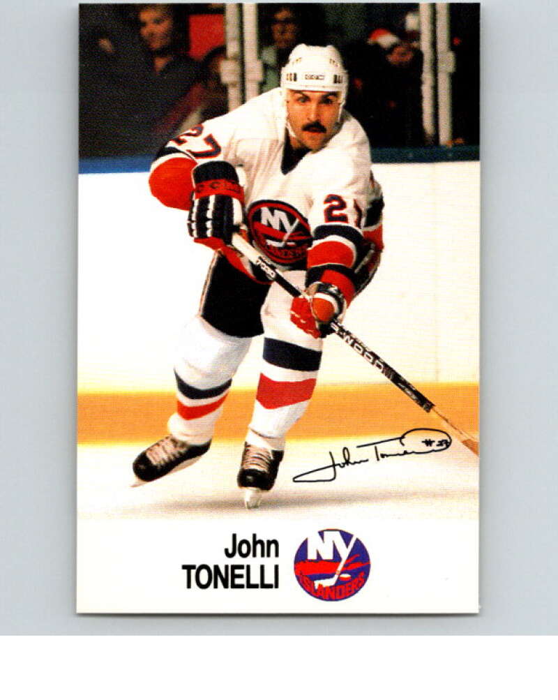 1988-89 Esso All-Stars Hockey Card John Tonelli V75410 Image 1