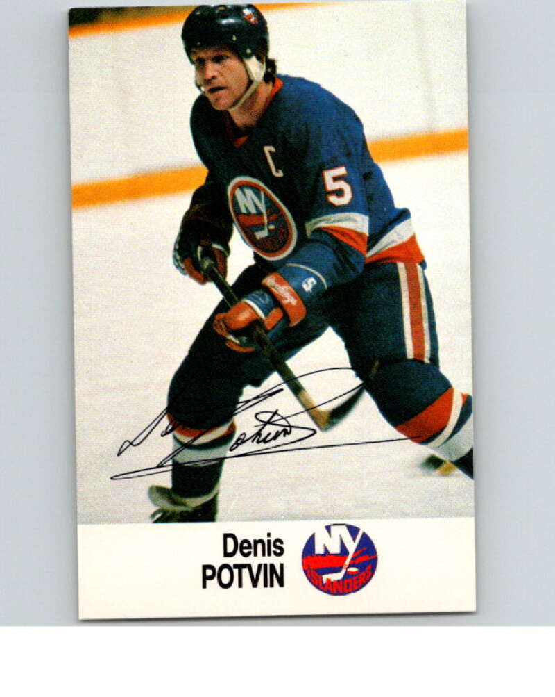 1988-89 Esso All-Stars Hockey Card Denis Potvin V75419 Image 1