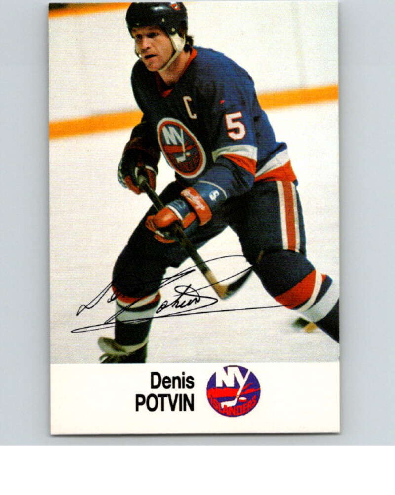 1988-89 Esso All-Stars Hockey Card Denis Potvin V75420 Image 1