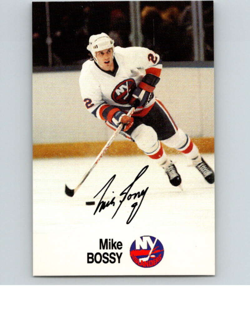 1988-89 Esso All-Stars Hockey Card Mike Bossy V75429 Image 1