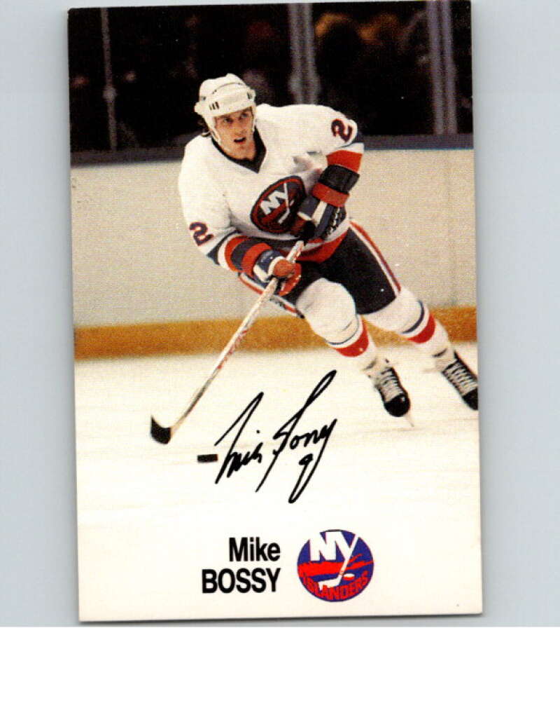 1988-89 Esso All-Stars Hockey Card Mike Bossy V75431 Image 1