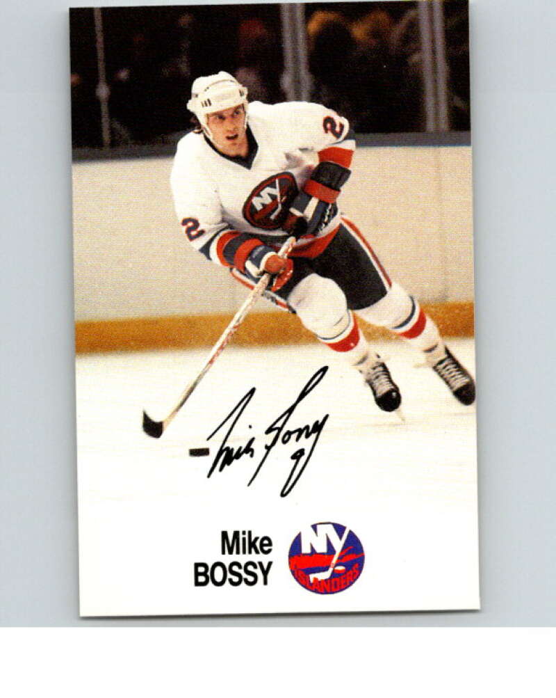 1988-89 Esso All-Stars Hockey Card Mike Bossy V75433 Image 1